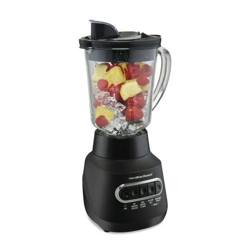 Hamilton Beach Power Elite Blender 40 oz Glass Jar Stainless Steel Blades 800 Watts Black 58175 Hamilton Beach Power Elite Blender 40 oz Glass Jar Stainless Steel Blades 800 Watts Black 58175